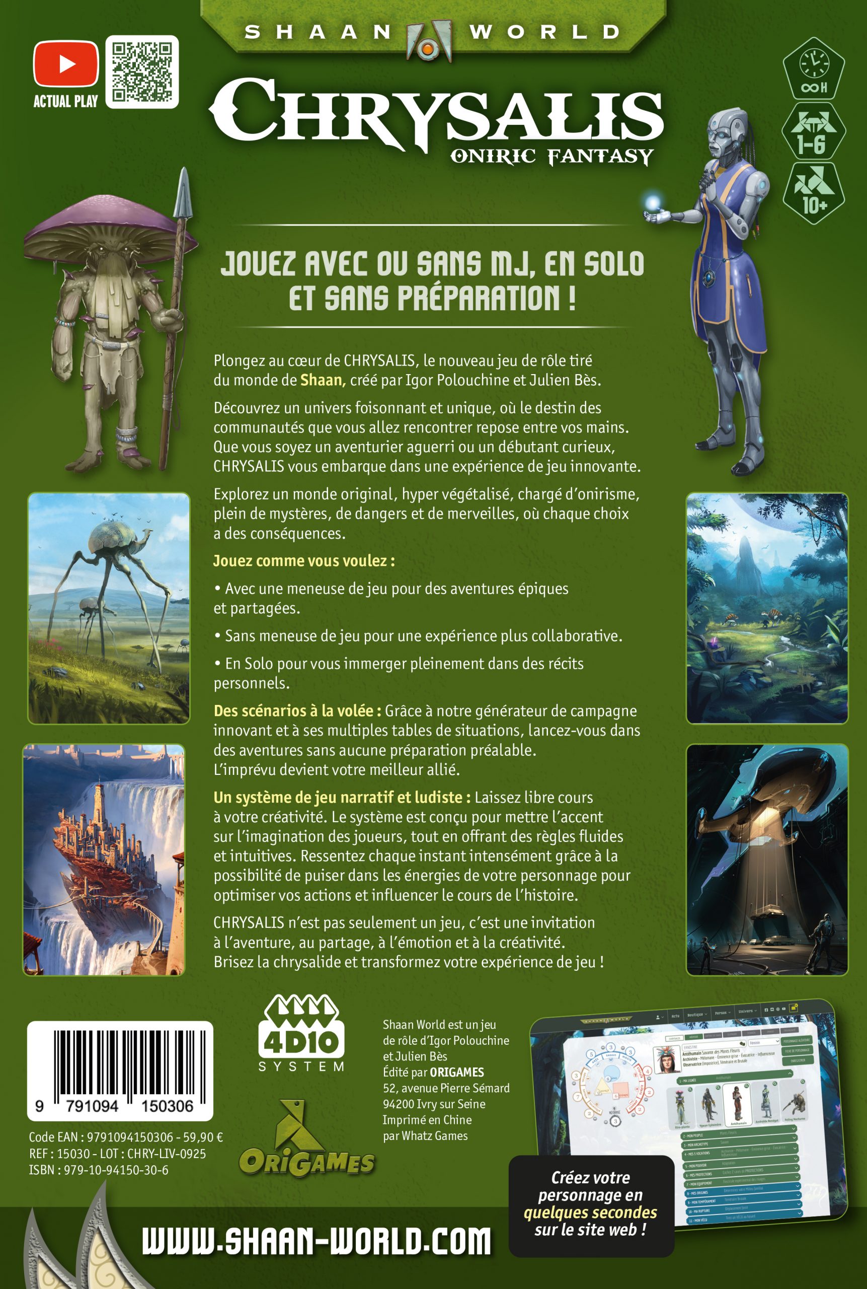 Chrysalis – Livre-jeu - Image 3