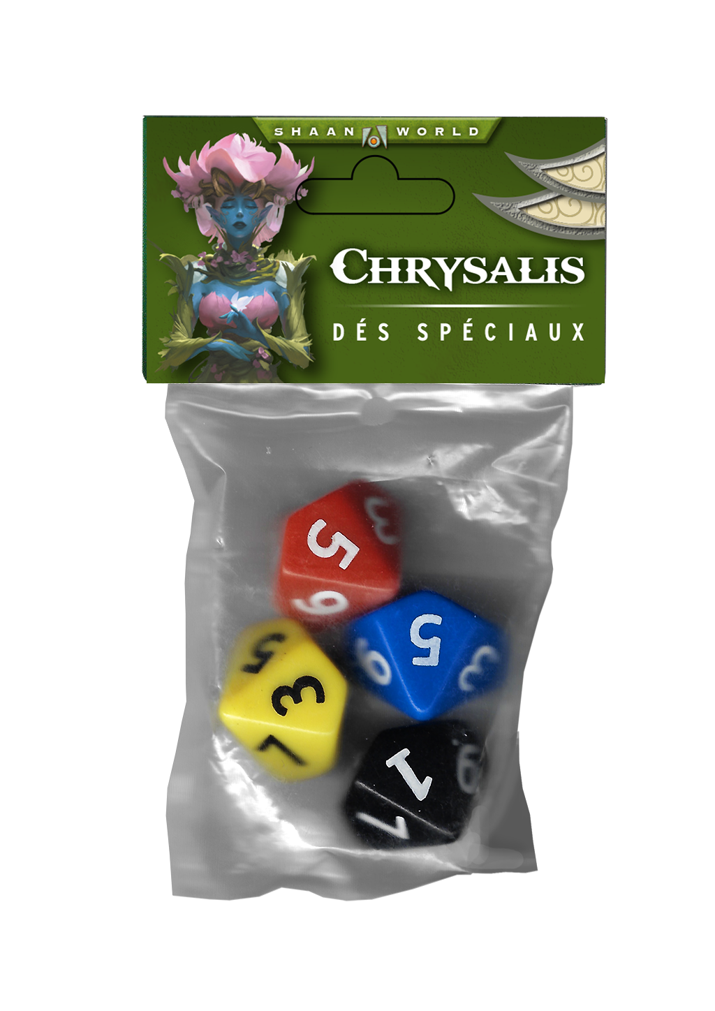 Chrysalis - Set de dés Shaan
